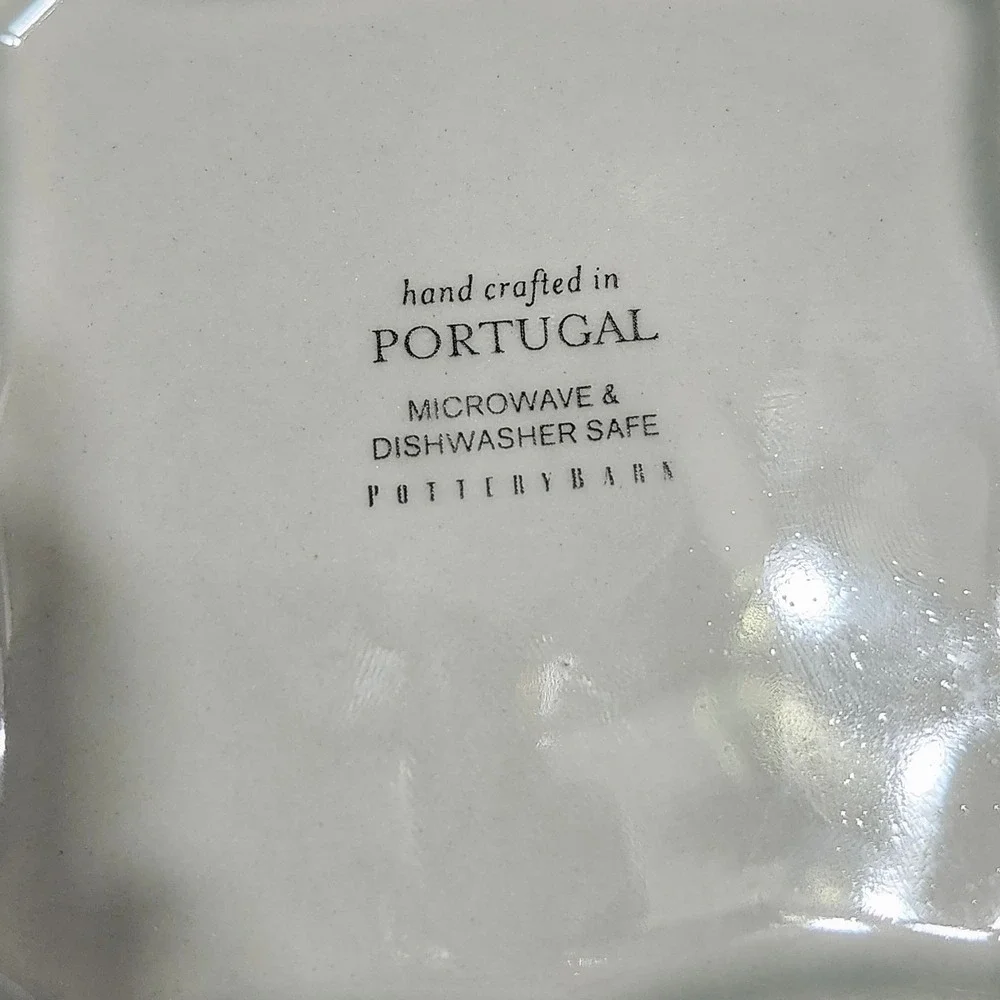 Pottery Barn handcrafted portugal